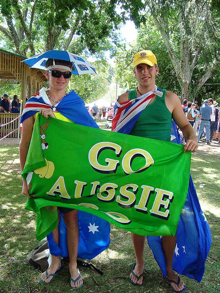 Festive activities at Henley on Mersey Australia Day Latrobe Council Tasmania